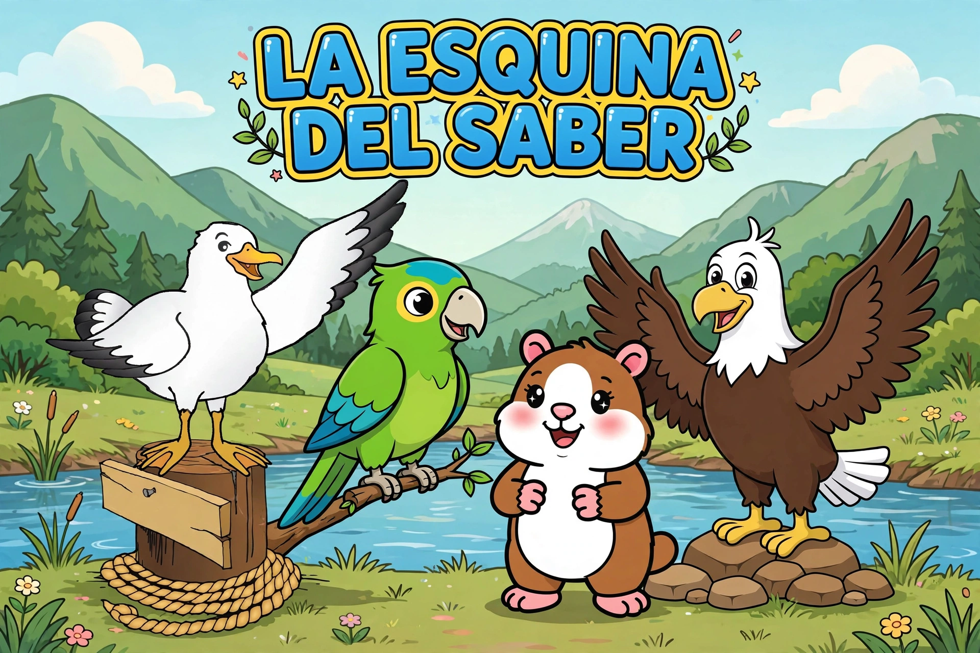 Los amigos exploradores de La Esquina del Saber, juntos de paseo